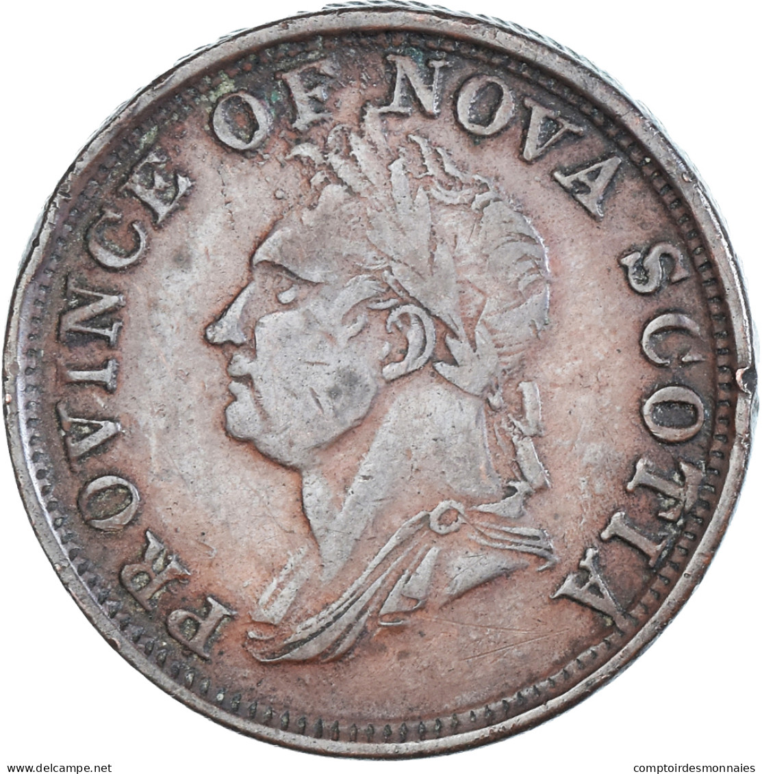 Jeton, Nouvelle-Écosse, 1 Penny Token, 1832, Royal Canadian Mint, Ottawa, TB+ - Canada