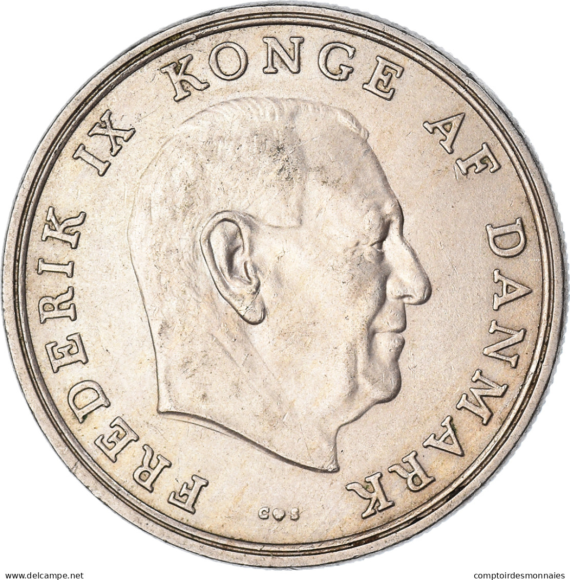 Monnaie, Danemark, 5 Kroner, 1961 - Denmark