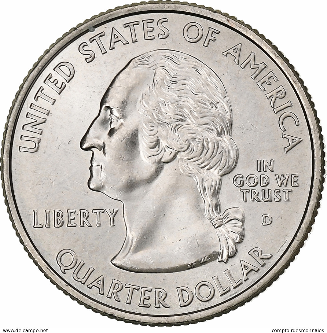 États-Unis, Quarter, 2008, U.S. Mint, Cupronickel Plaqué Cuivre, SUP, KM:425 - 1999-2009: State Quarters