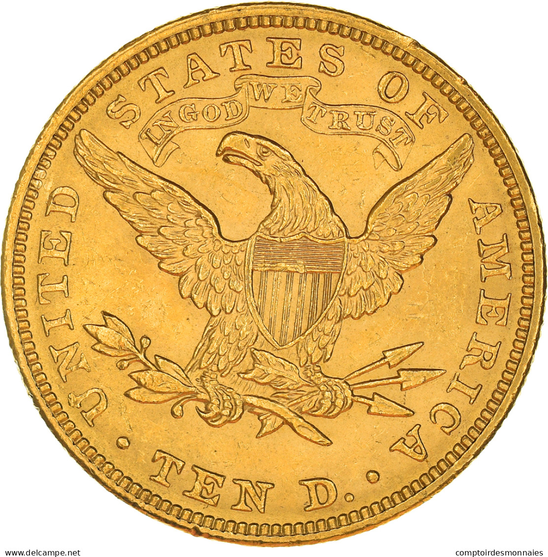 Monnaie, États-Unis, Coronet Head, $10, Eagle, 1907, Philadelphie, SUP, Or - 10$ - Eagles - 1866-1907: Coronet Head (Tête Couronnée)