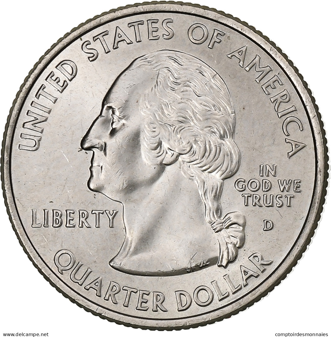 États-Unis, Quarter, 2008, U.S. Mint, Cupronickel Plaqué Cuivre, SUP, KM:424 - 1999-2009: State Quarters