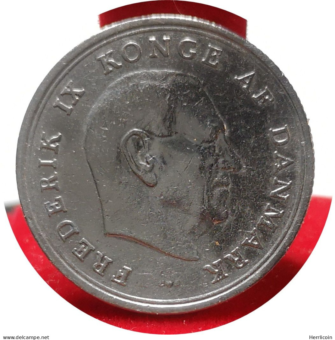 Monnaie 1964 - Danemark - 1 Krone - Frederik IX - Dänemark