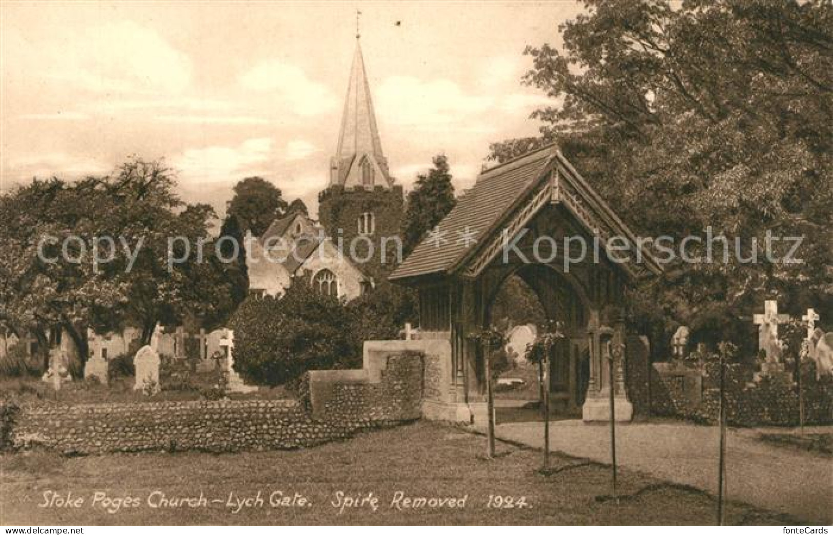 43334748 Stoke Poges Church Lych Gate  - Buckinghamshire