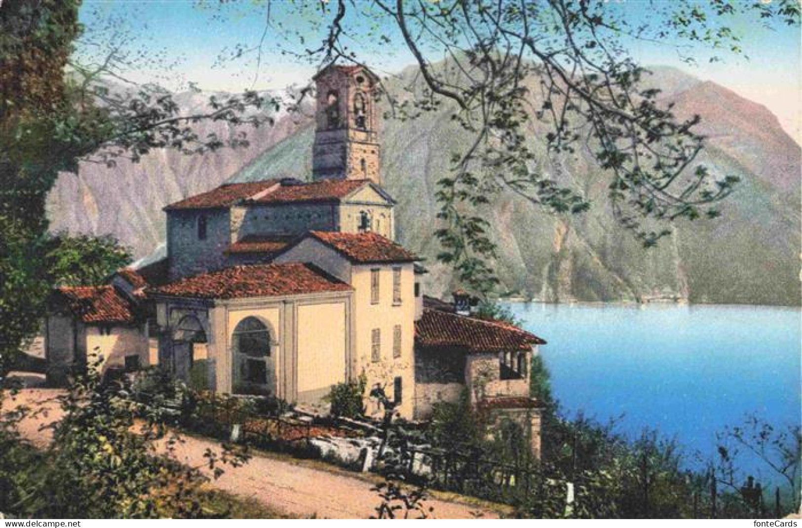 13963717 Castagnola_Lago_di_Lugano Antica Chiesa Di Castagnola - Autres & Non Classés