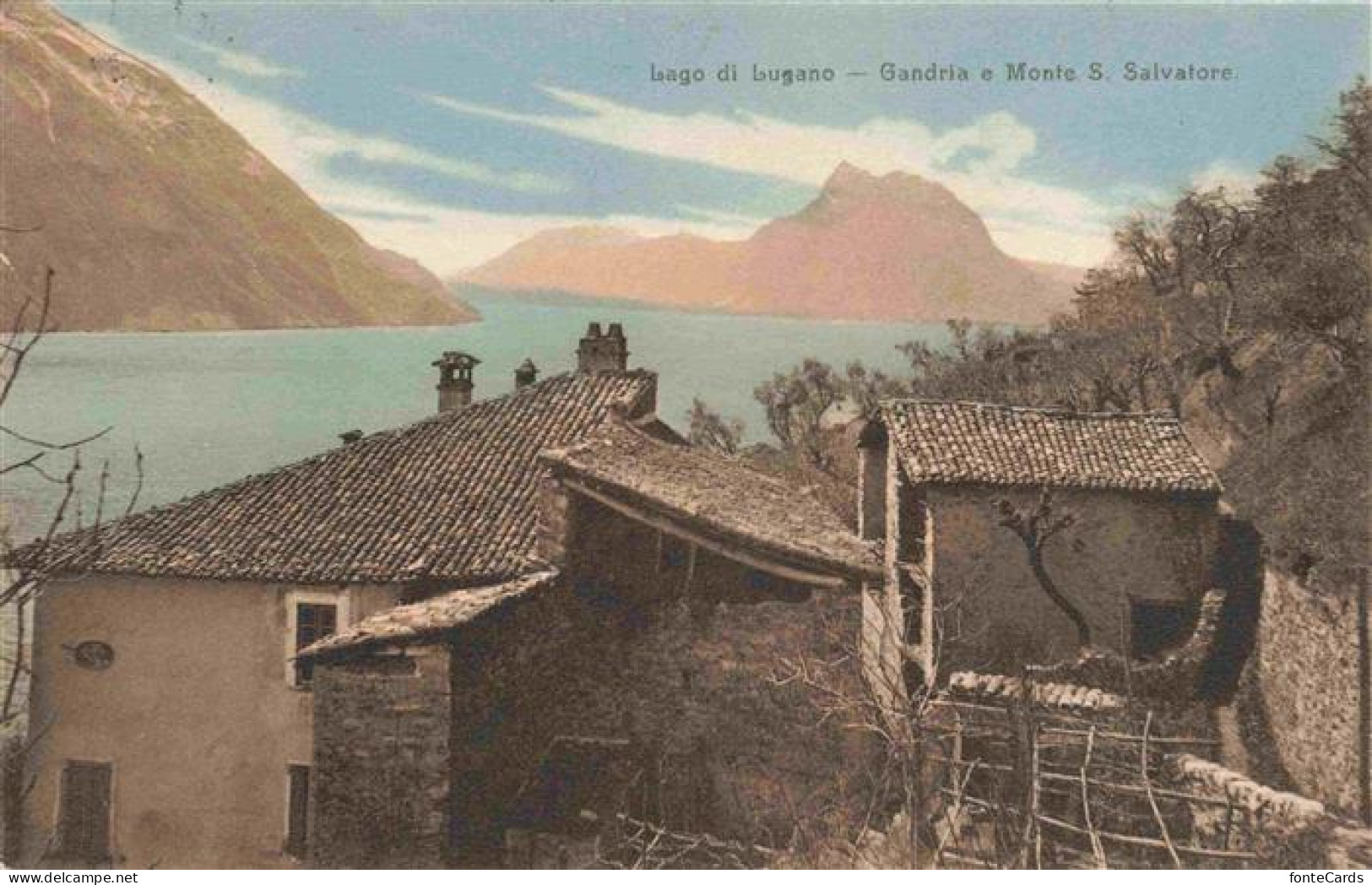 13963648 Gandria_Lago_di_Lugano E Monte San Salvatore - Autres & Non Classés