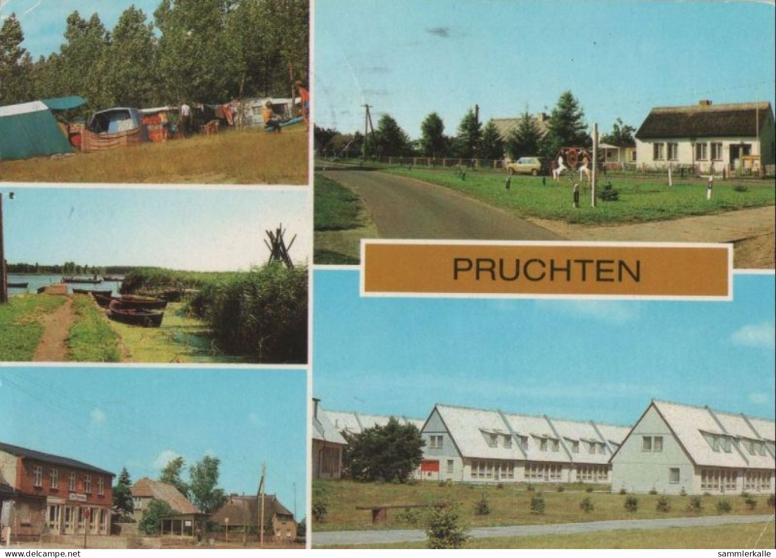 82595 - Pruchten - U.a. Zeltplatz - 1982 - Barth