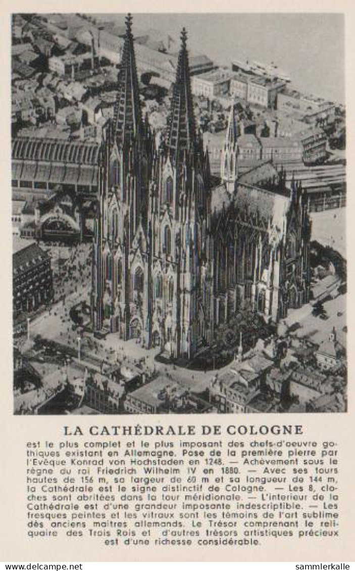 2743 - Köln - La Cathedrale De Cologne - Ca. 1960 - Koeln