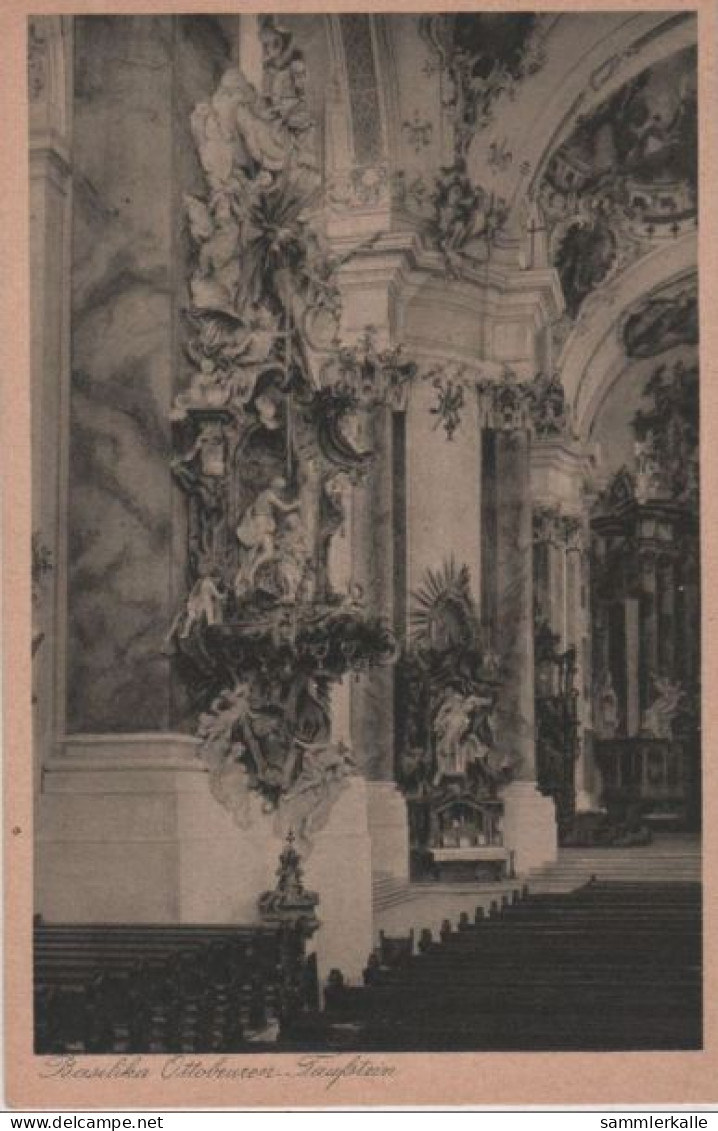 72452 - Ottobeuren - Basilika, Taufstein - 1932 - Mindelheim