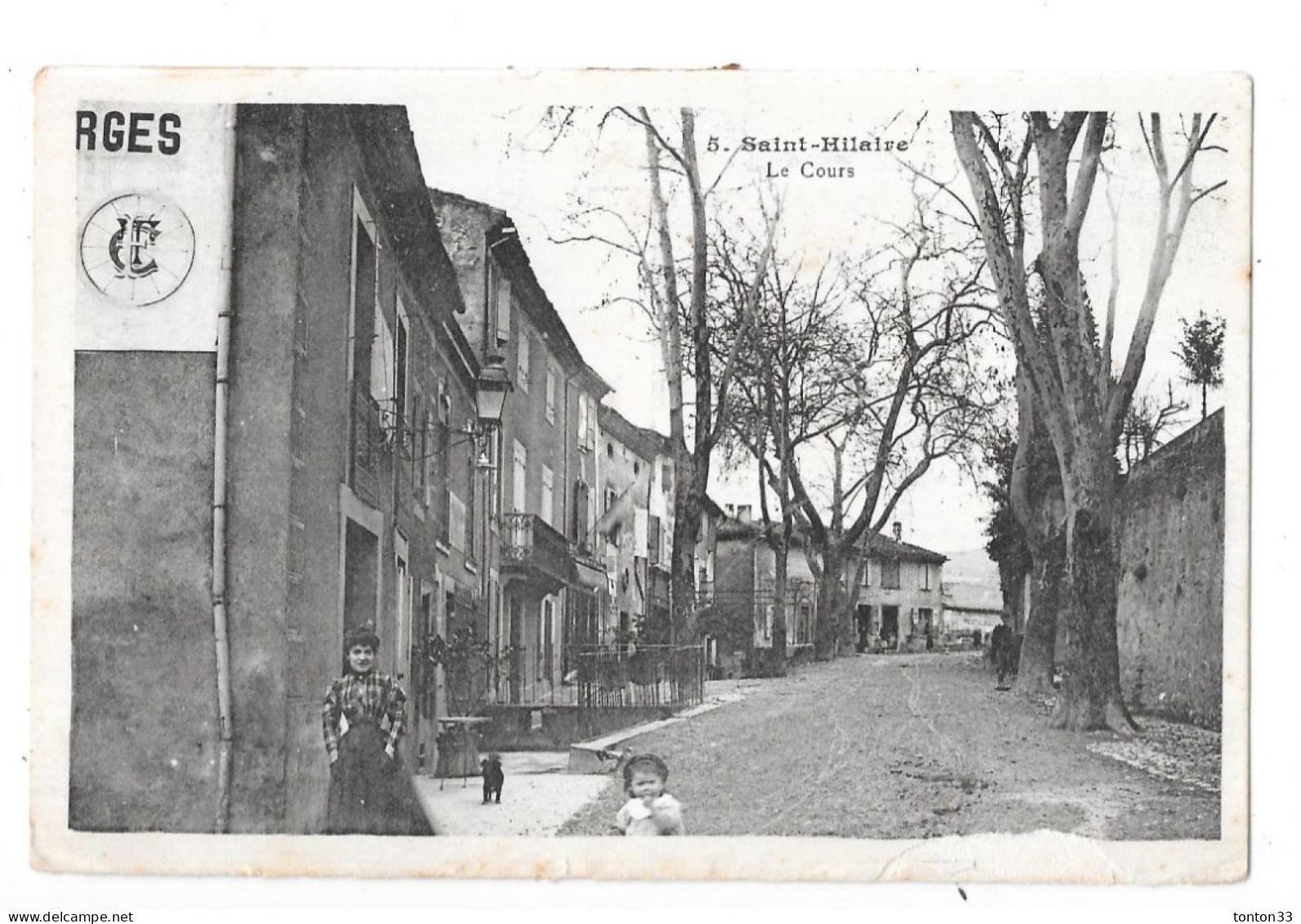 SAINT HILAIRE - 11 - Le Cours - TOUL 3 - - Saint Hilaire