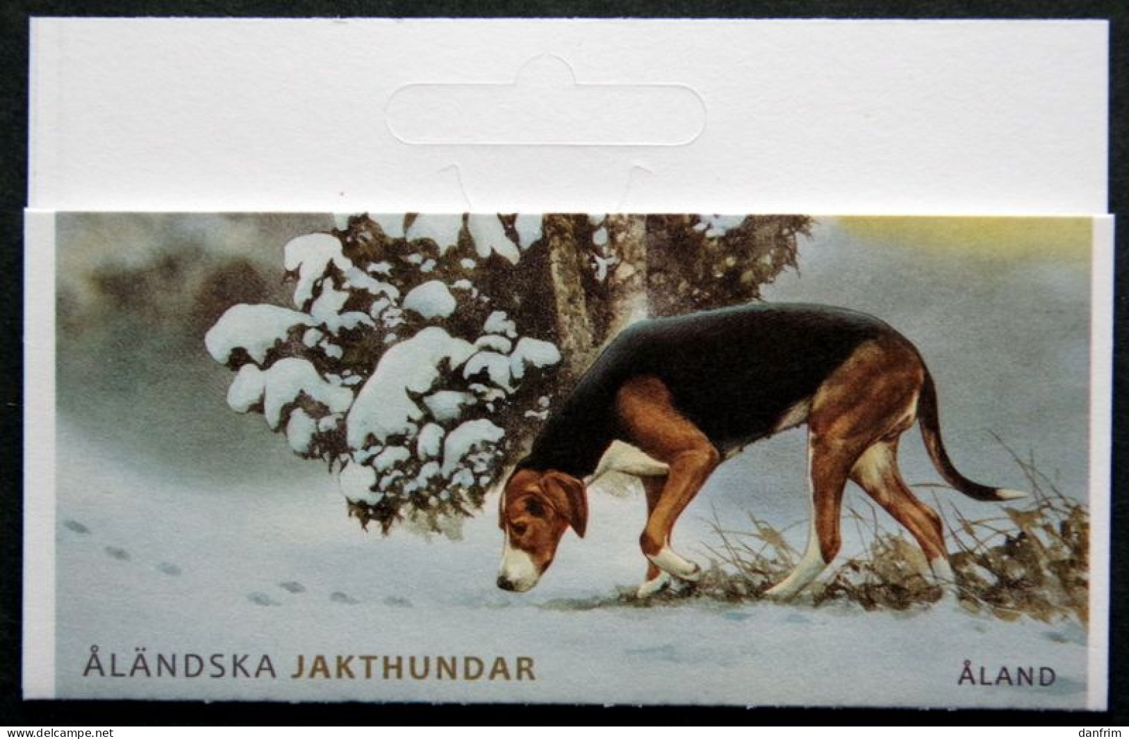 Aland 2015  Hunting Dogs, Finnish Hound, Norwegian Elkhound Gray, Wire-haired Dachsh MiNr. 410-12  MNH (**)  (lot  2271) - Ålandinseln