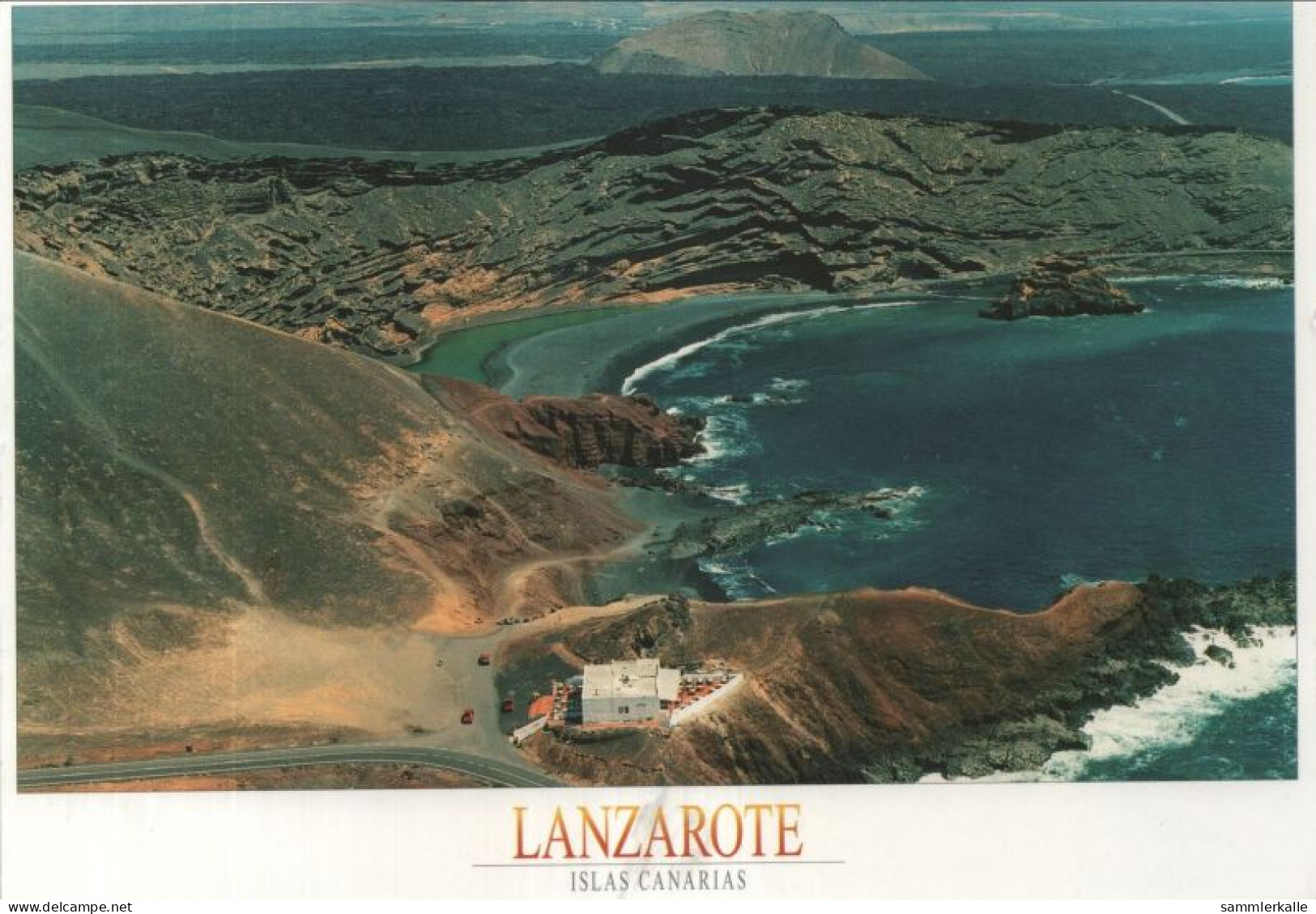 9002240 - Lanzarote - Spanien - El Golfo - Lago Verde - Lanzarote