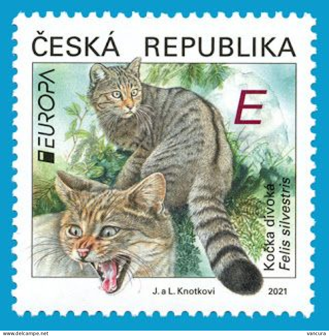 ** 1116 Czech Republic EUROPA Wild Cat 2021 - Nuovi