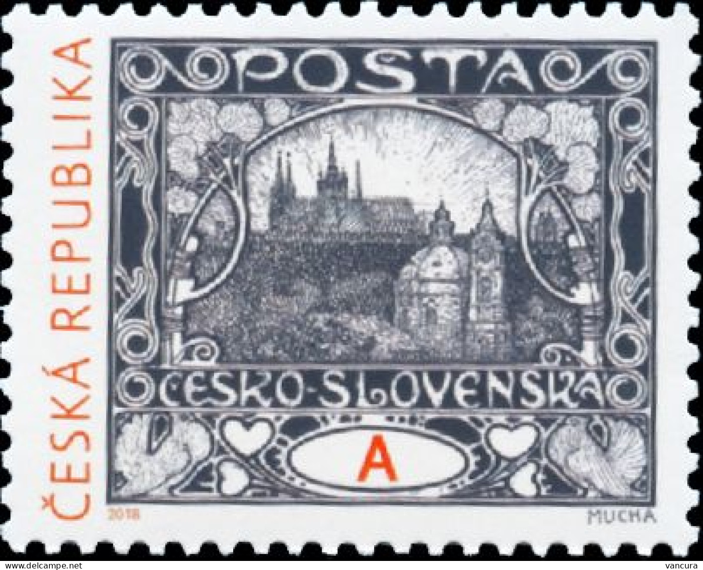 ** 963 Czech Republic A. Mucha 2018 - Neufs