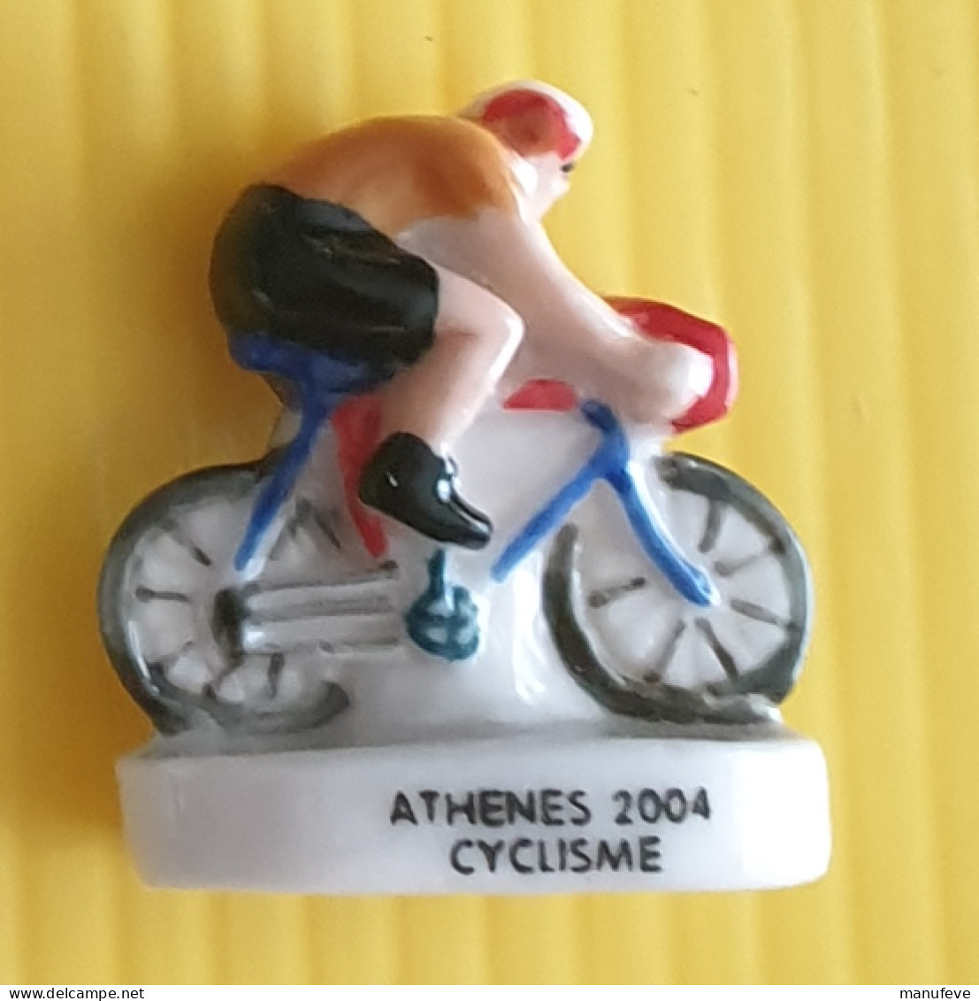 Fève   - Baguépi - Athènes 2004 -  Cyclisme - Sport