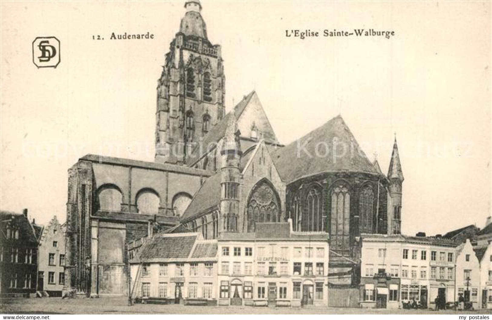 73340494 Audenarde Eglise Sainte Walburge Audenarde - Oudenaarde