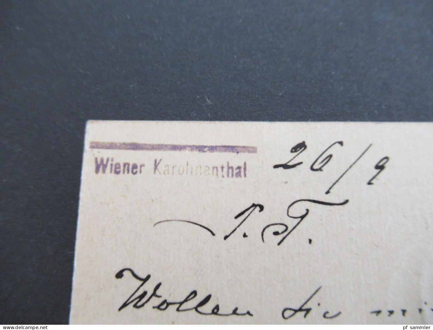 Österreich / Tschechien 1903 GA 5 Heller K2 Karolinenthal Karlin Nach Cöthen Anhalt / Stempel Prag - Karolinenthal - Briefkaarten