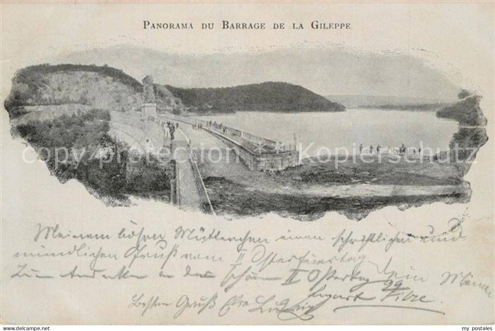 73337199 La Gileppe Panorama Du Barrage Et Le Lac La Gileppe - Eupen