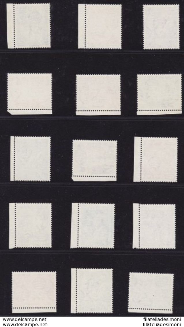 1952 SEYCHELLES, SG N° 158/172 Set Of 15 MNH/** - Sonstige & Ohne Zuordnung