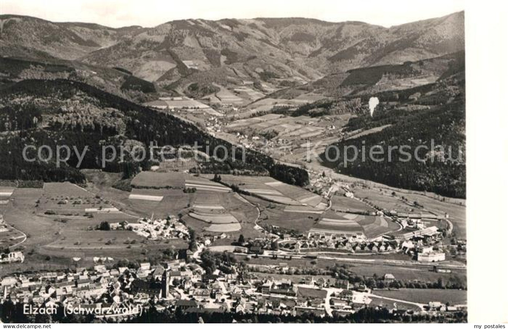 73335269 Elzach Panorama Schwarzwald Fliegeraufnahme Thorbecke Luftbild Elzach - Elzach