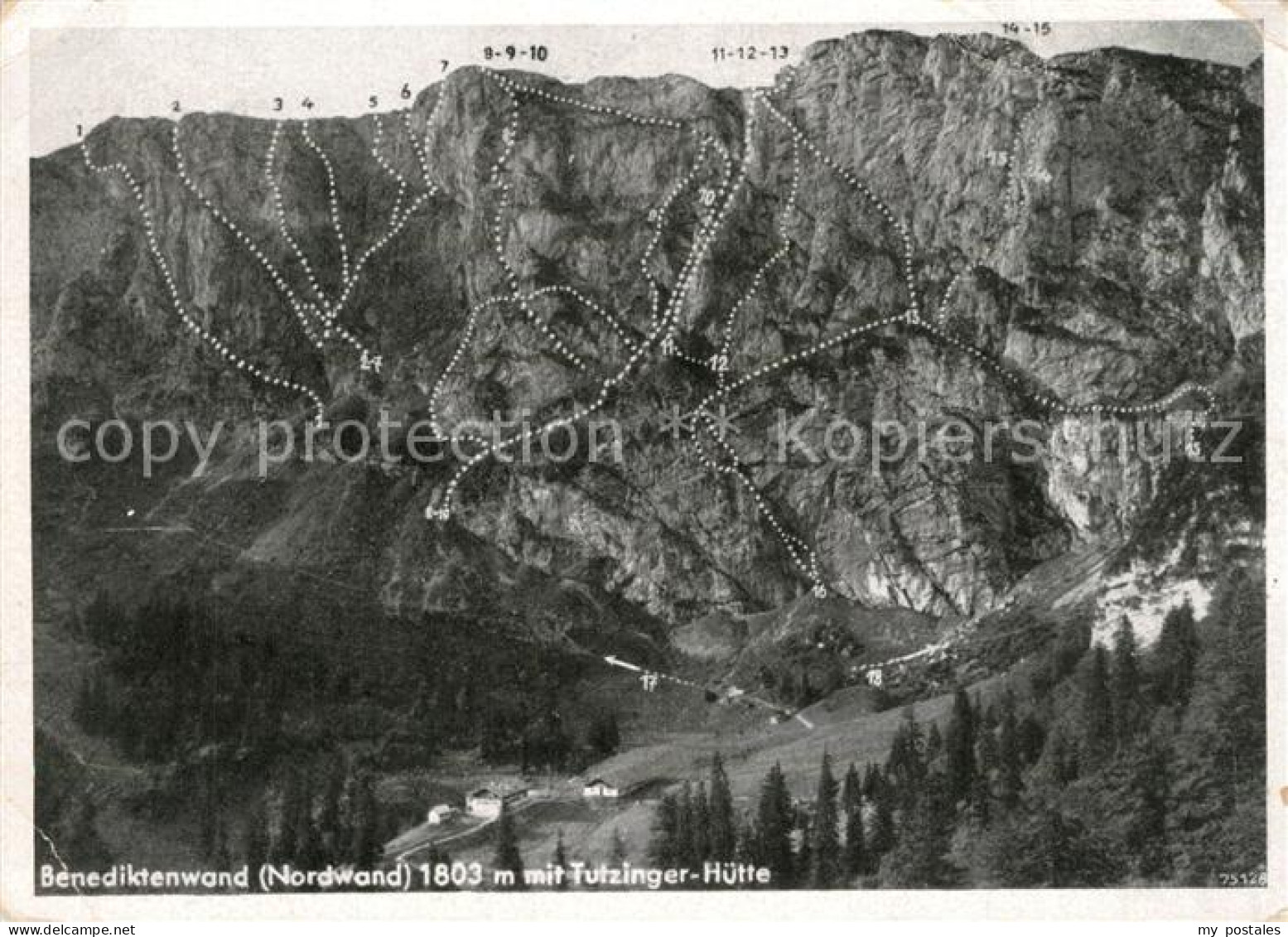 73335139 Tutzingerhuette Mit Benedikten Nordwand Tutzingerhuette - Tutzing