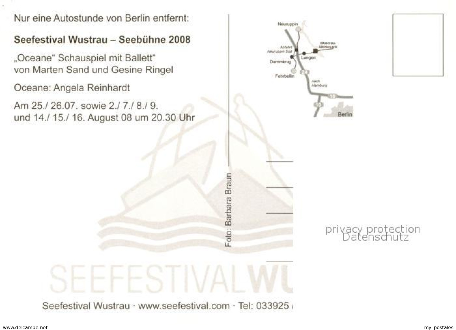 73334998 Wustrau Seefestival Seebuehne  Wustrau - Fehrbellin