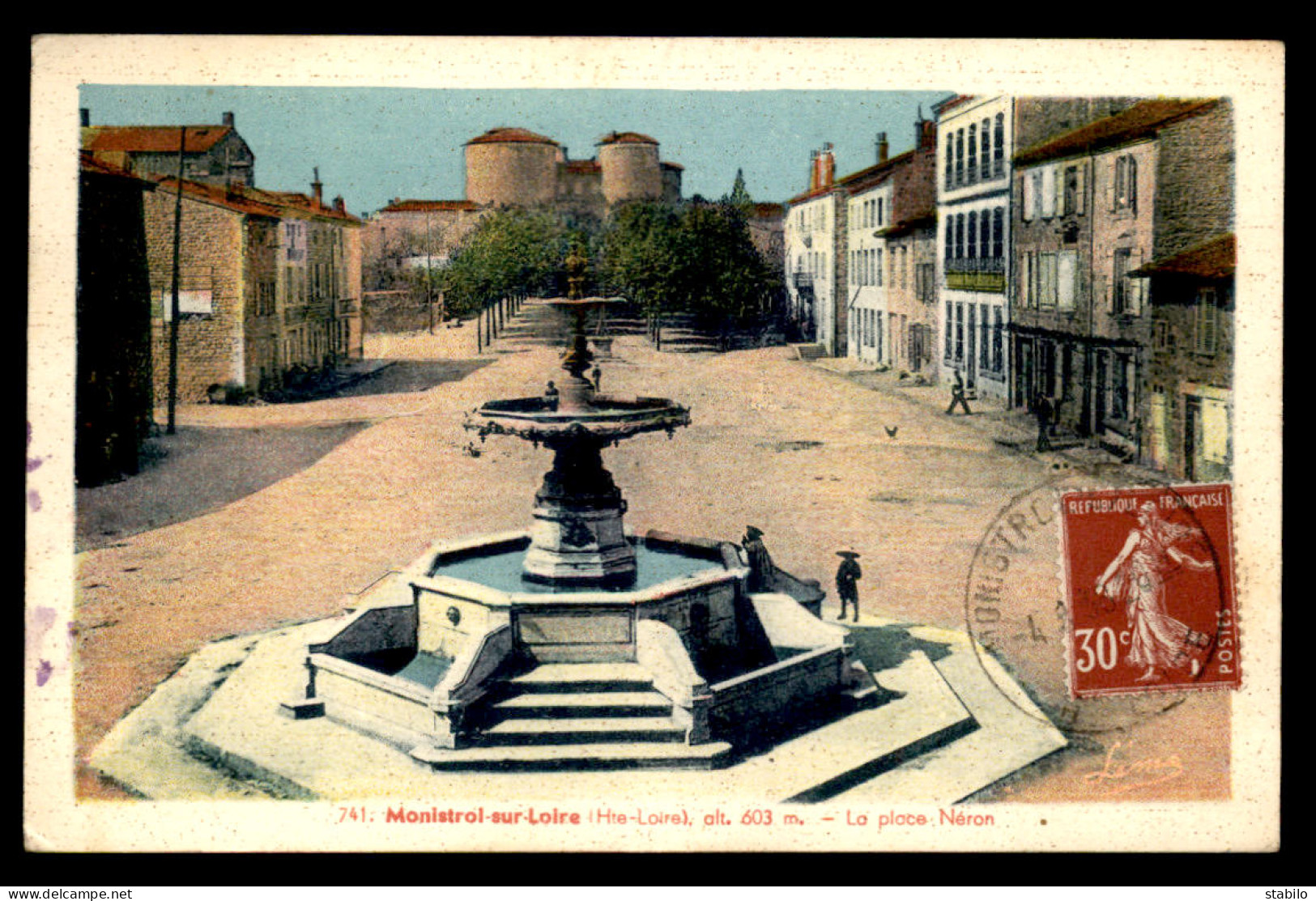 43 - MONISTROL-SUR-LOIRE - LA PLACE NERON - Monistrol Sur Loire