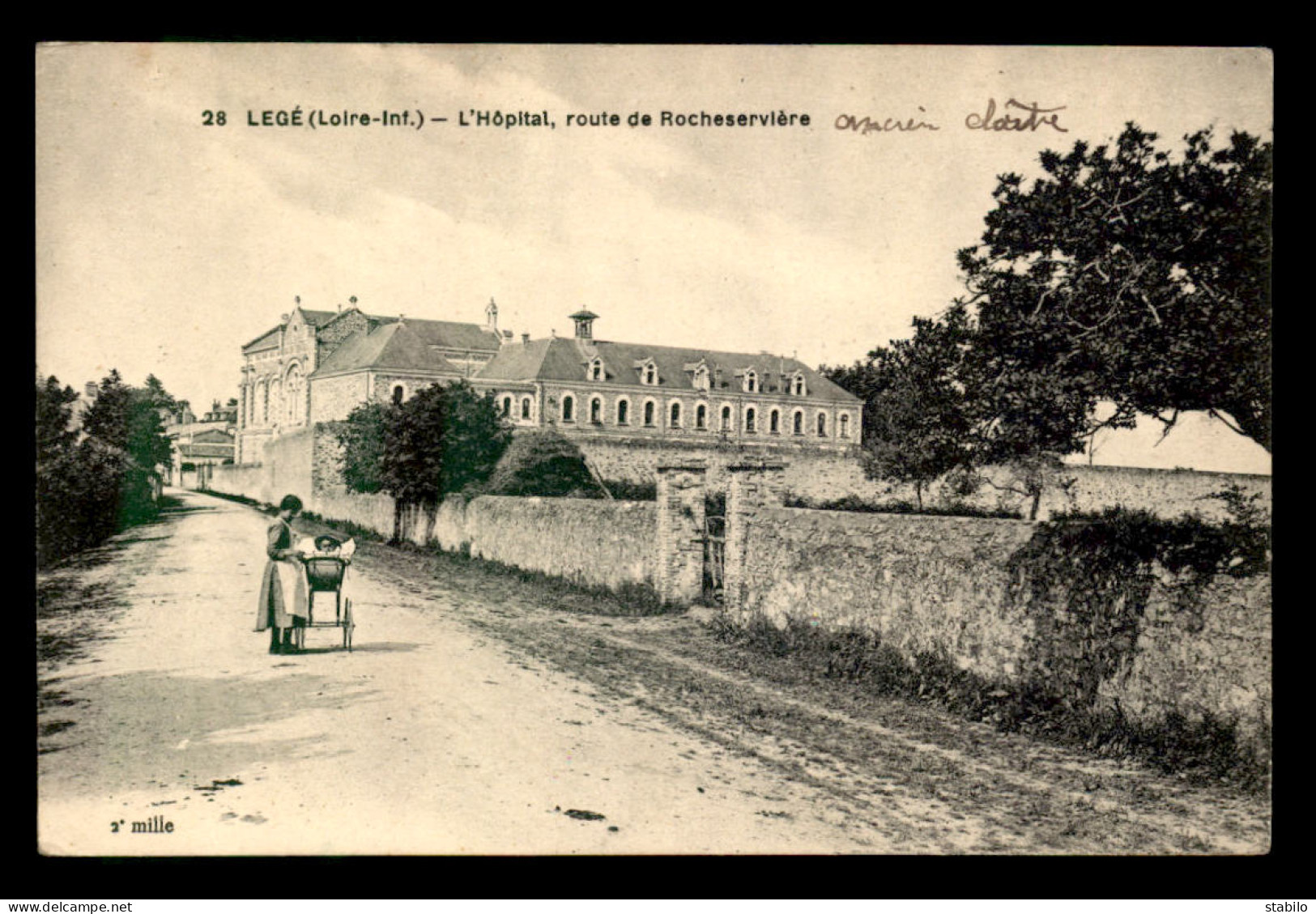 44 - LEGE - L'HOPITAL ROUTE DE ROCHESERVIERE - Legé