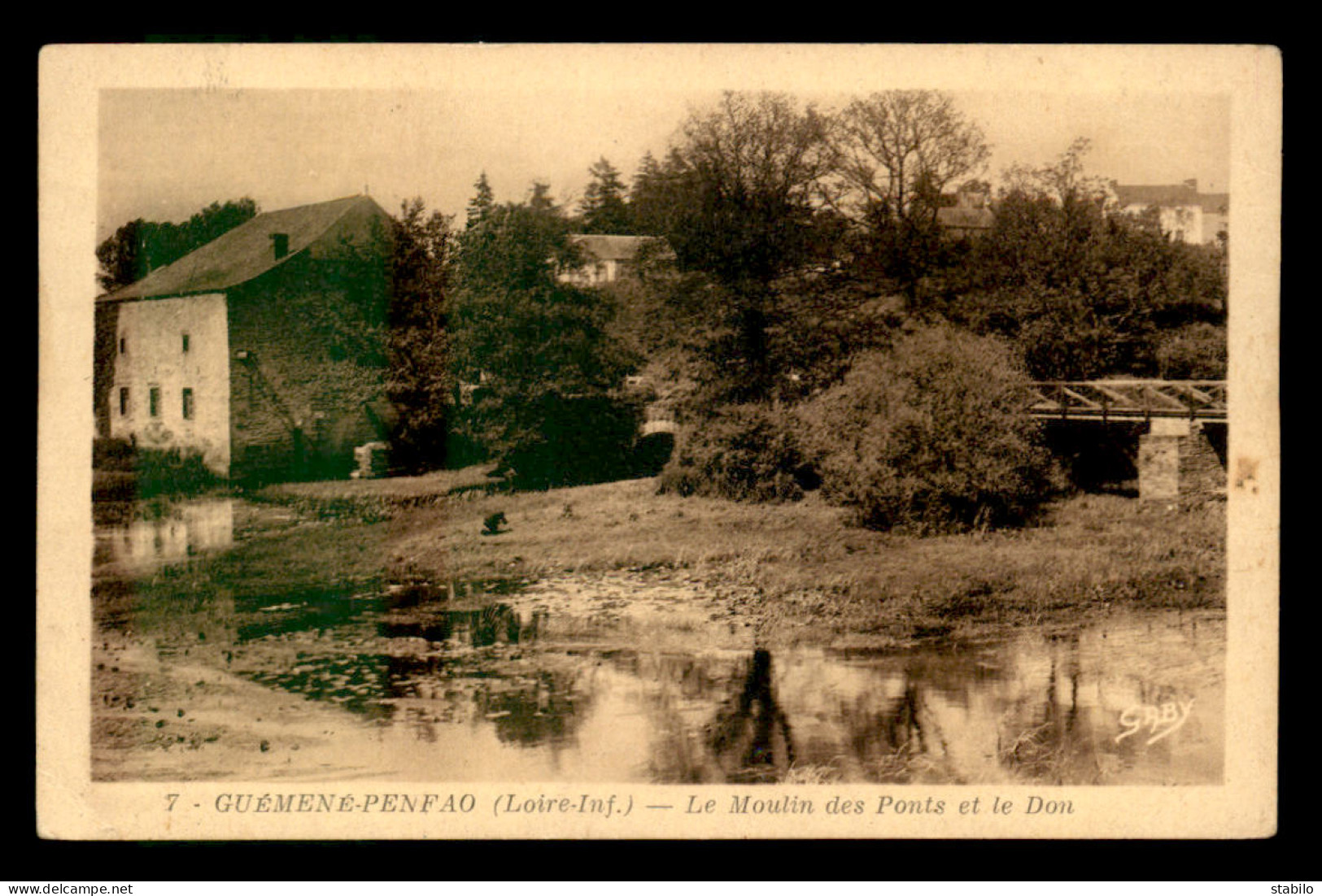 44 - GUEMENE-PENFAO - LE MOULIN DES PONTS ET LE DON - Guémené-Penfao