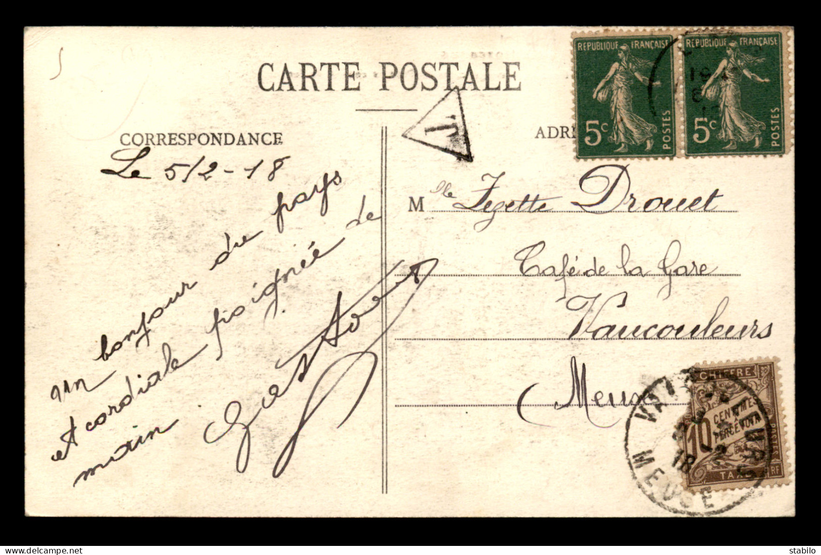 46 - LUZECH - QUAI LEFRANC-DE-POMPIGNAC - CARTE TAXEE - Lacave