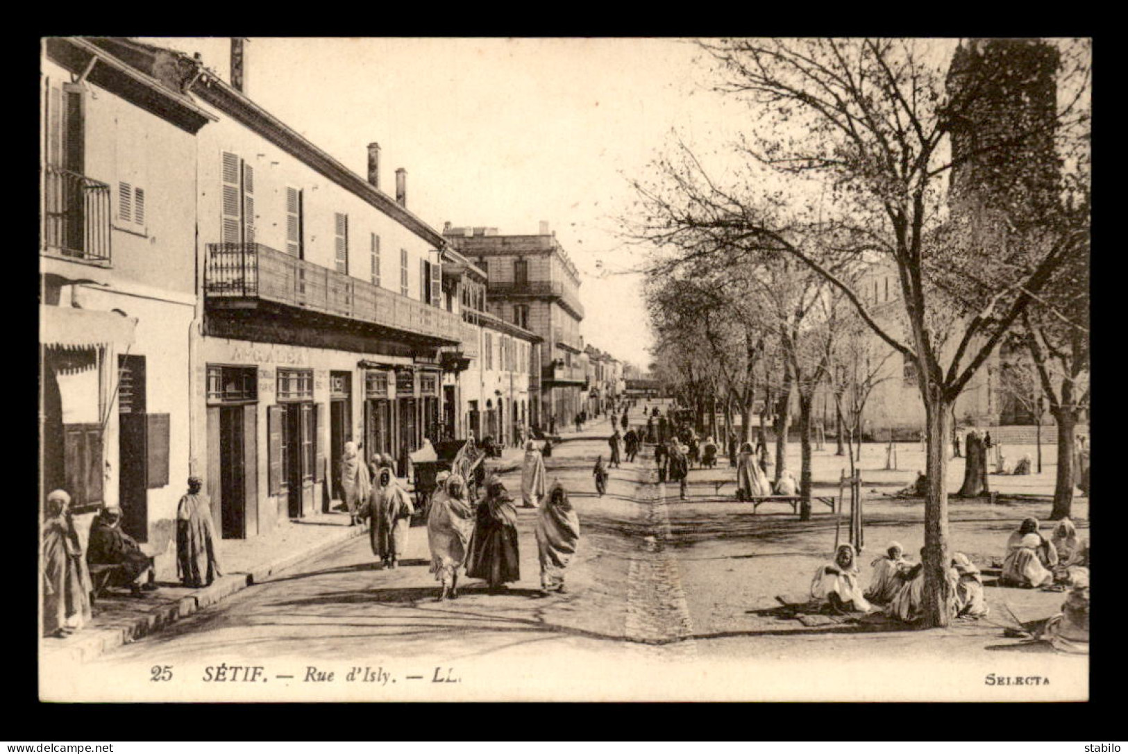 ALGERIE - SETIF - RUE D'ISLY - MAGASIN A. GALEA - Sétif