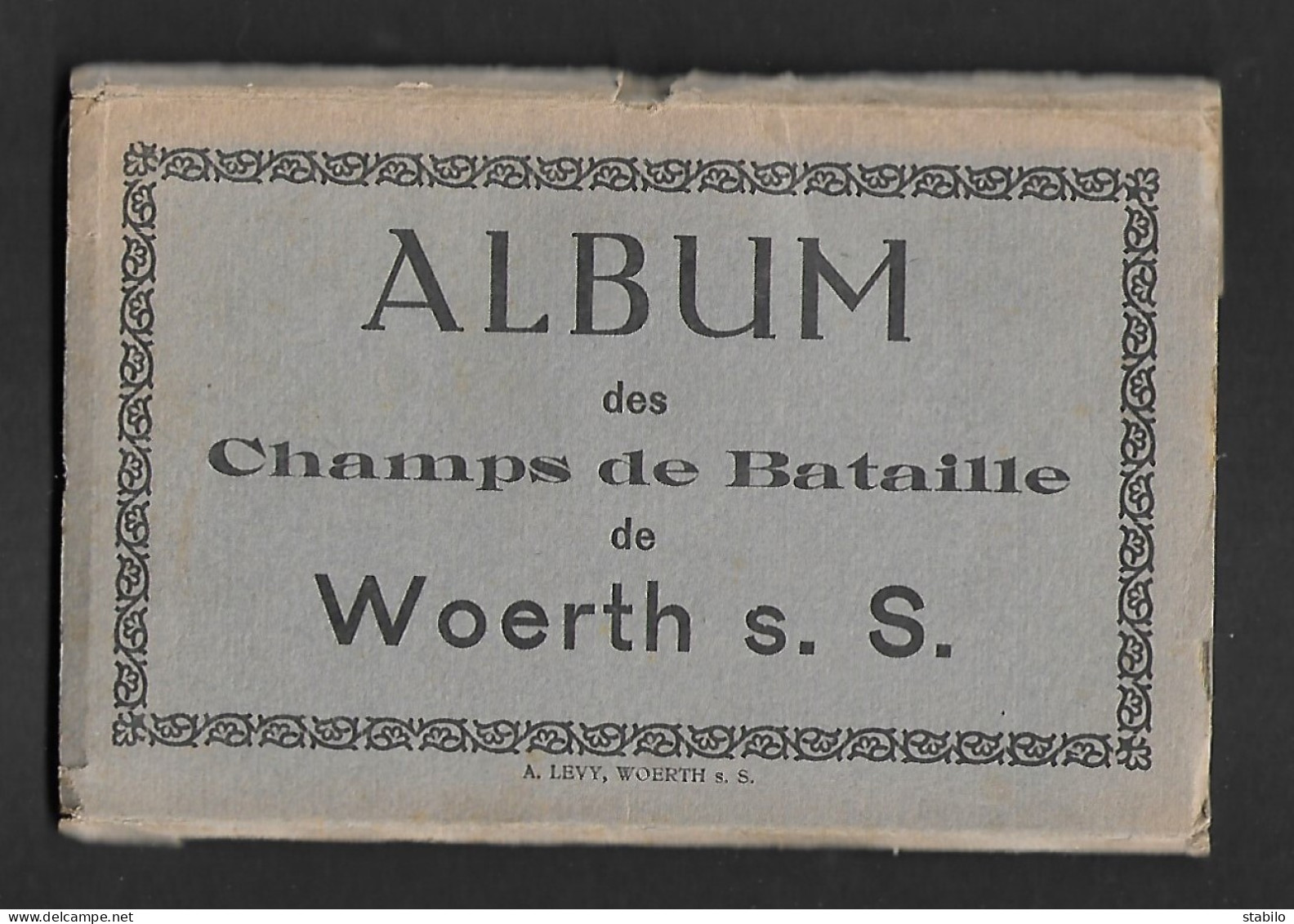 CARNETS - 67 - WOERTH - LES CHAMPS DE BATAILLE  - CARNET DEPLIANT DE 10 CARTES - Woerth