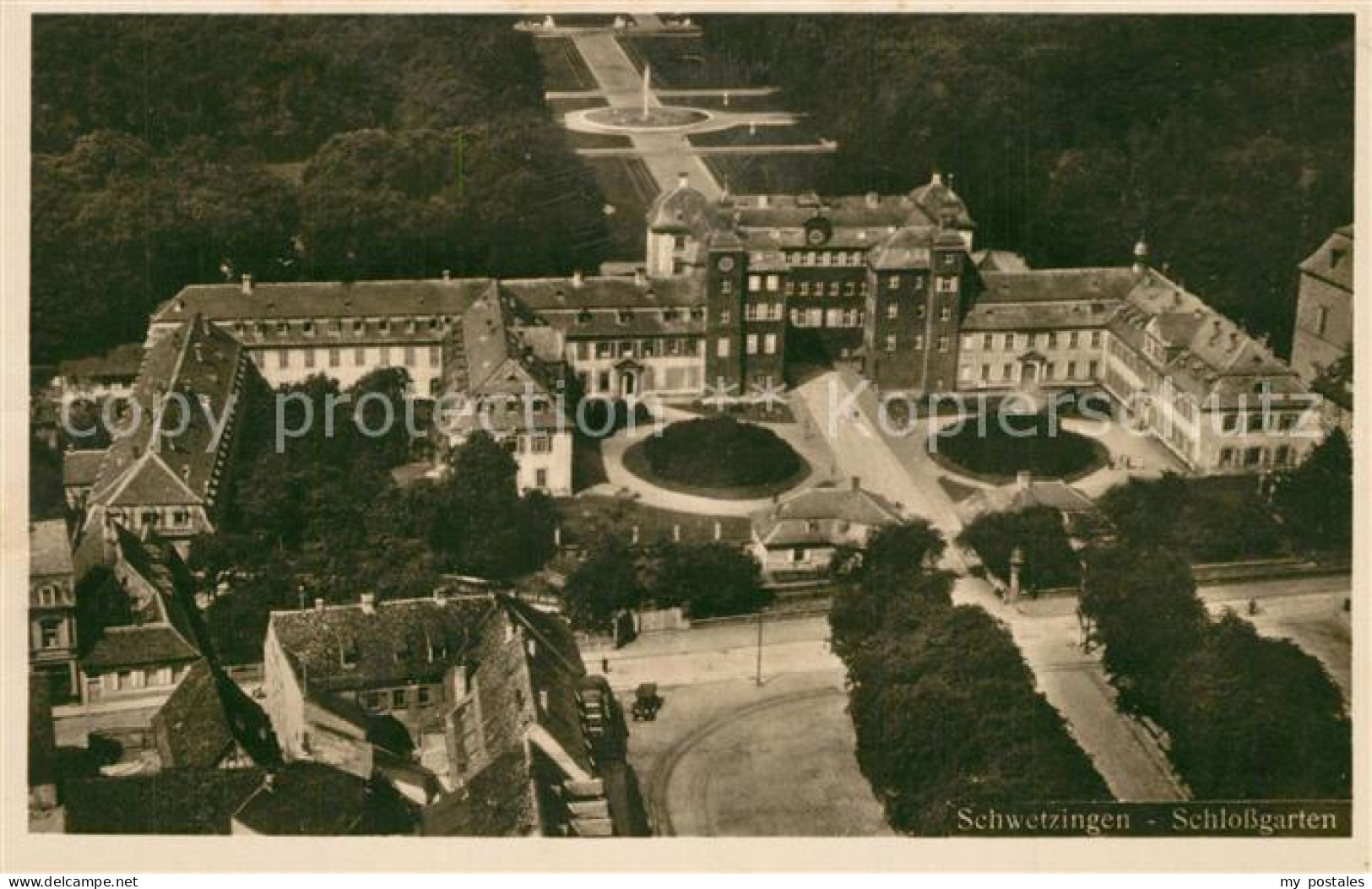 73332516 Schwetzingen Schloss Schlossgarten Fliegeraufnahme Schwetzingen - Schwetzingen