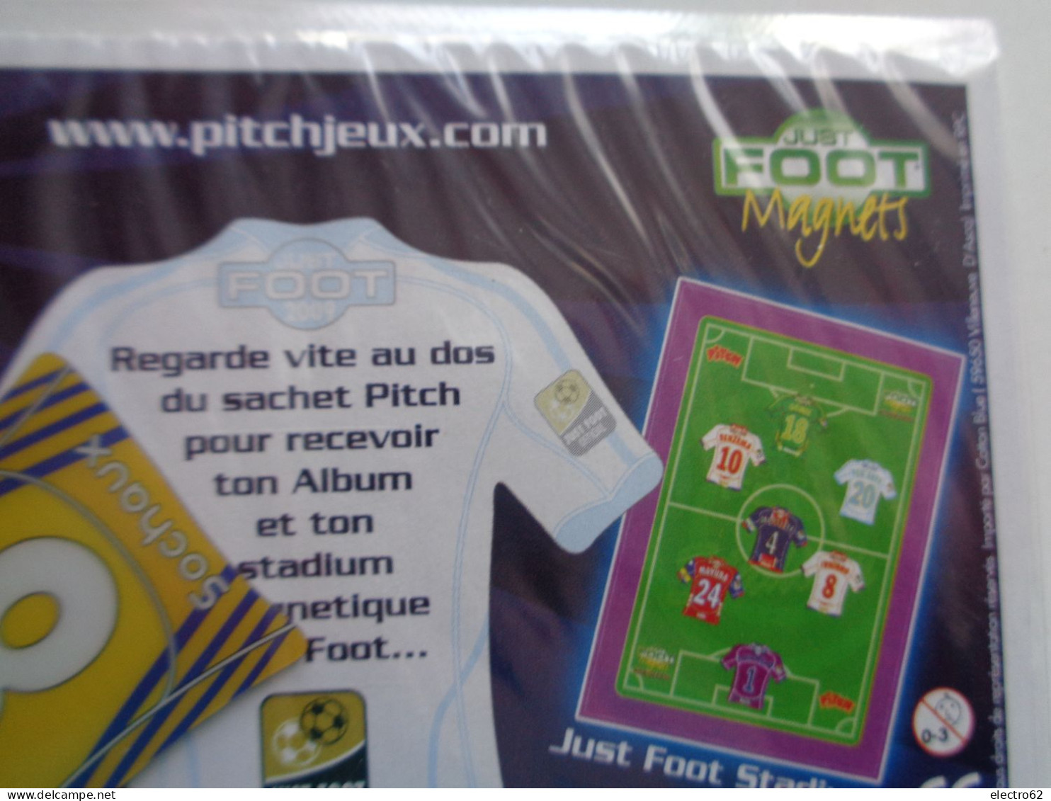 Magnet Football Pasquier Pitch Sochaux Foot Fotball Voetbal Fußball Fútbol Calcio Soccer - Sport