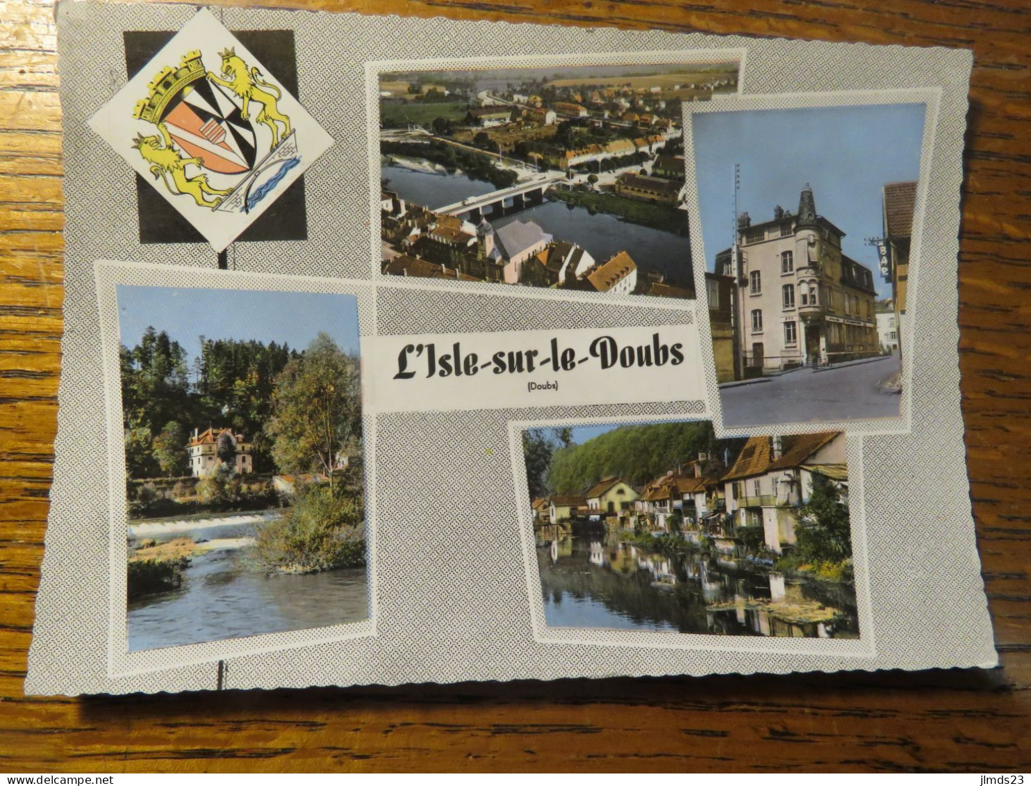 ISLE SUR LE DOUBS, DOUBS, CARTE MULTI VUES, CPSM/CPM - Isle Sur Le Doubs