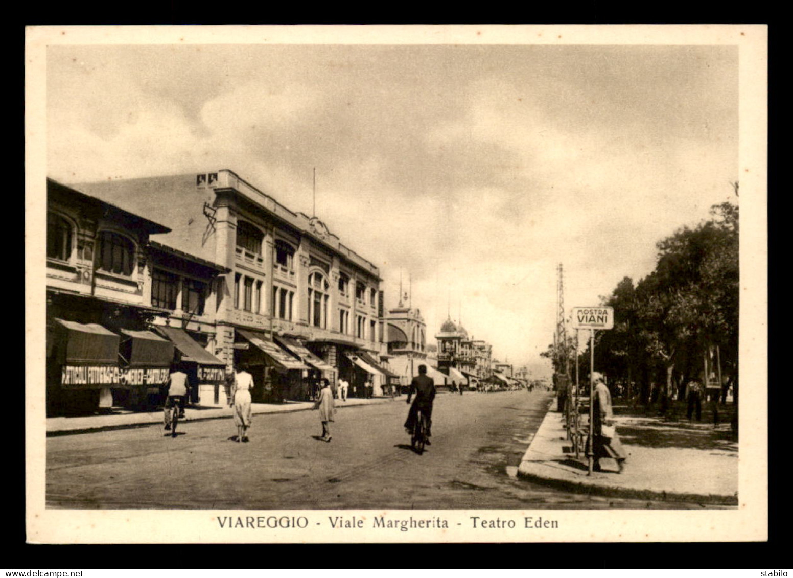 ITALIE - VIAREGGIO - VIALE MARGHERITA - TEATRO EDEN - Viareggio