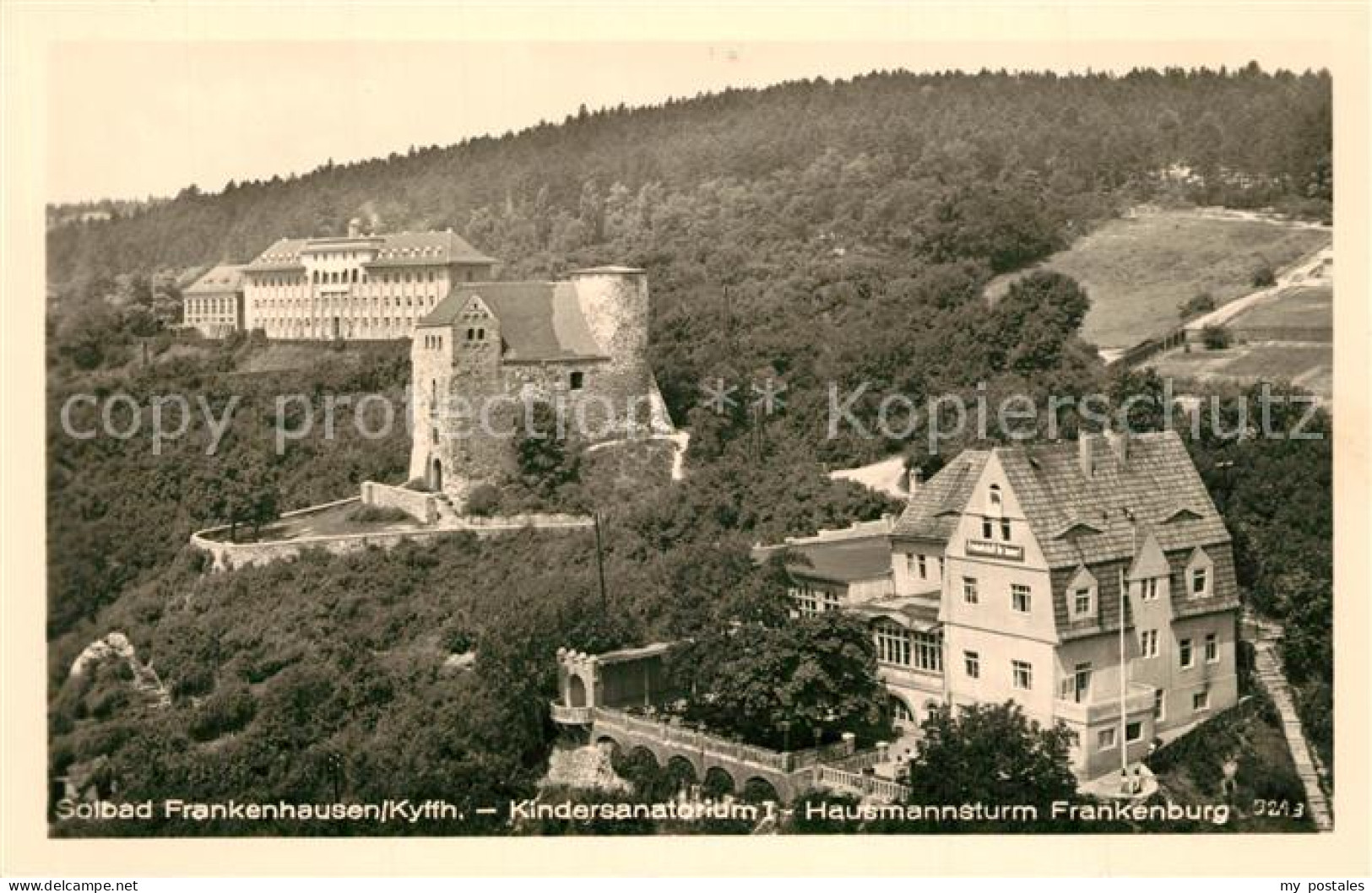 73332334 Bad Frankenhausen Kindersanatorium Hausmannsturm Frankenburg Bad Franke - Bad Frankenhausen