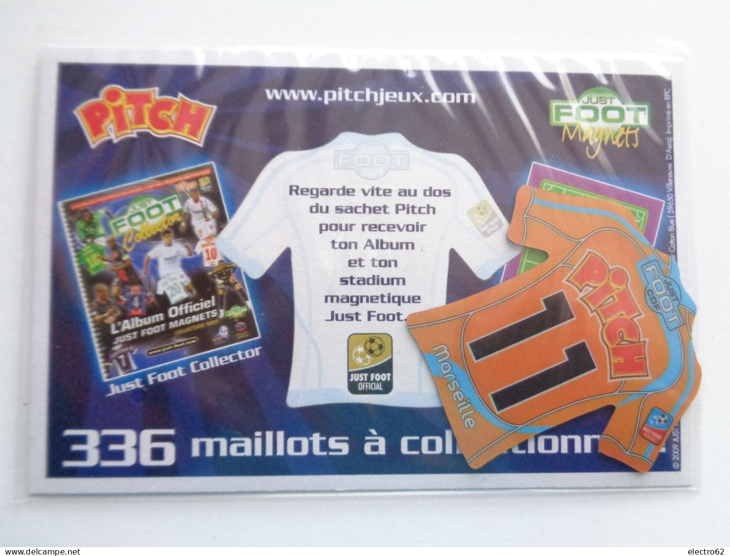 Magnet Football Pasquier Pitch Marseille Foot Fotball Voetbal Fußball Fútbol Futebol Soccer Calcio France - Sport