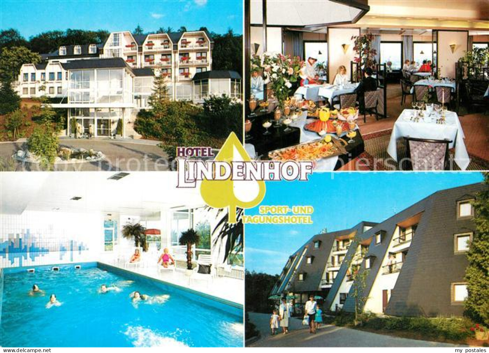 73332172 Wittlich Hotel Lindenhof Aparthotel Tannenhof Schwimmbad Wittlich - Wittlich