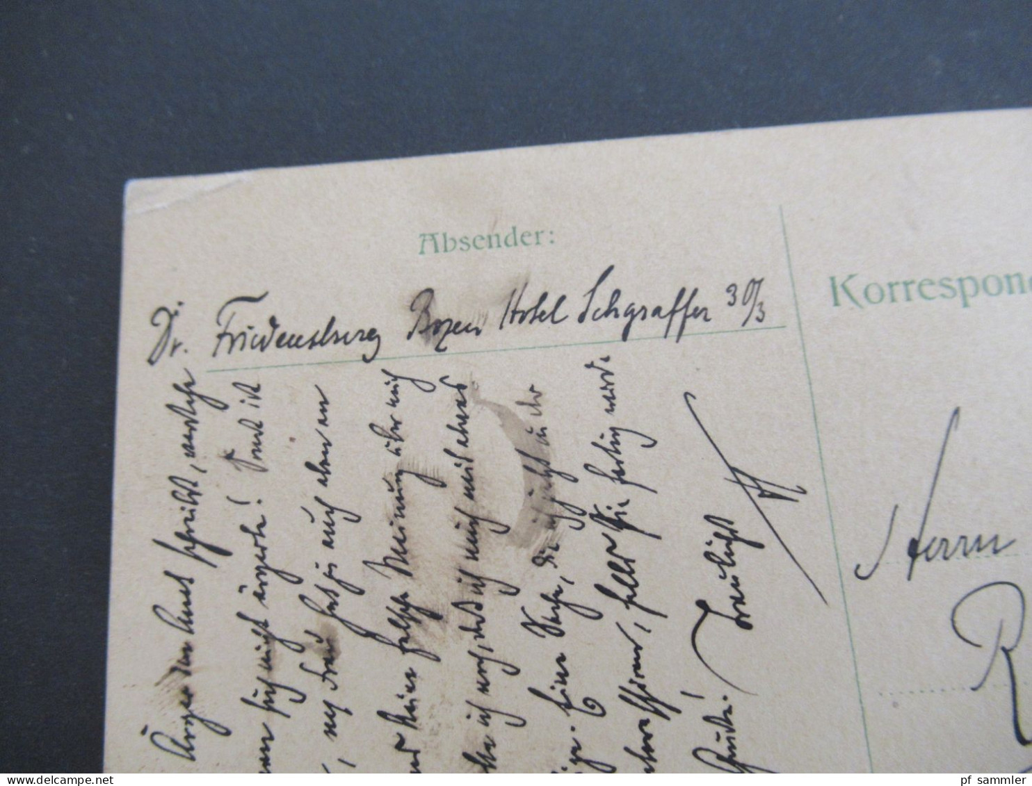 Österreich 1908 GA 5 Heller K2 Bozen 2 Nach Köln Am Rhein Deutscher Ring 64 Mit Viel Text / Inhalt - Briefkaarten