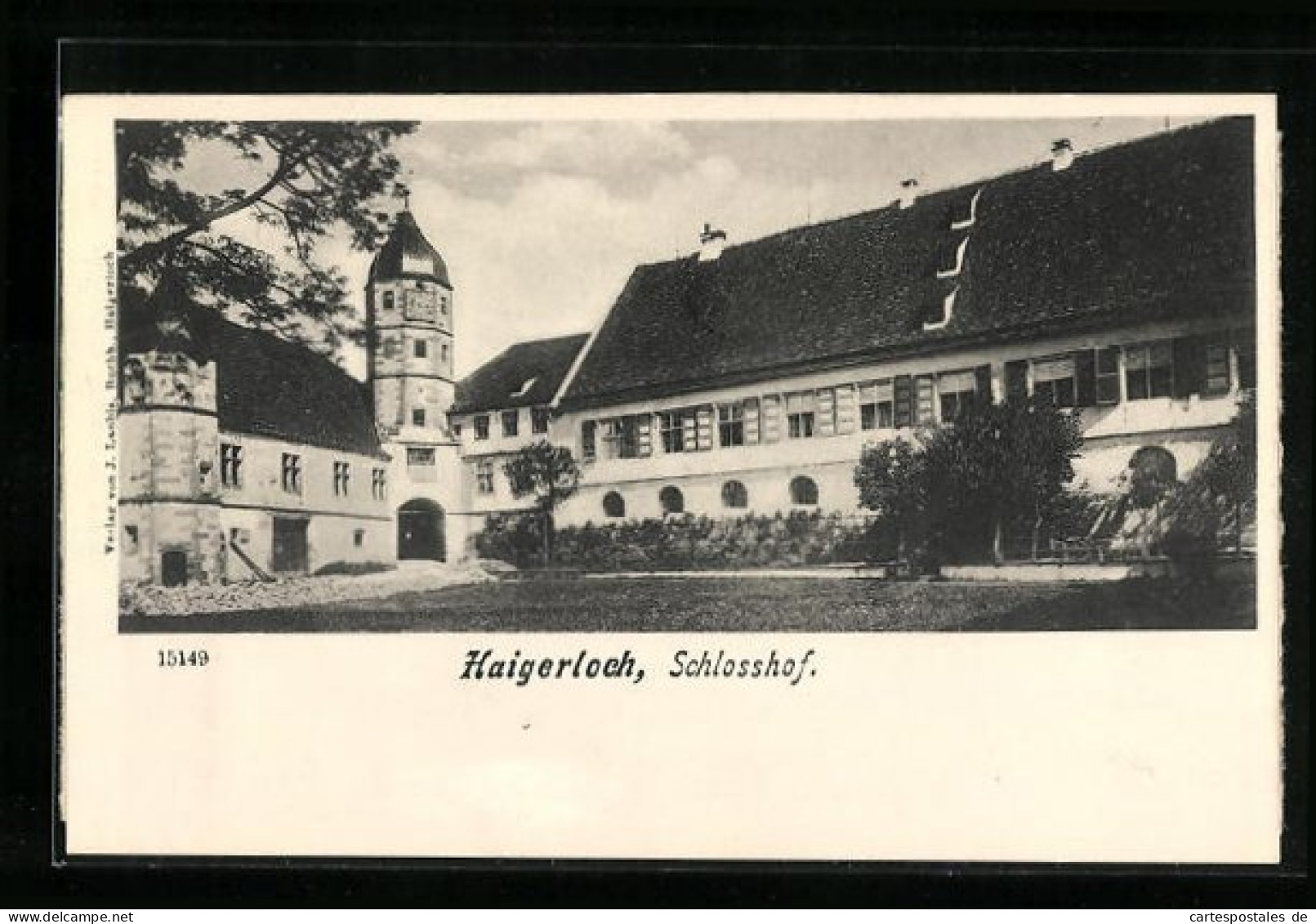 AK Haigerloch, Blick In Den Schlosshof  - Haigerloch