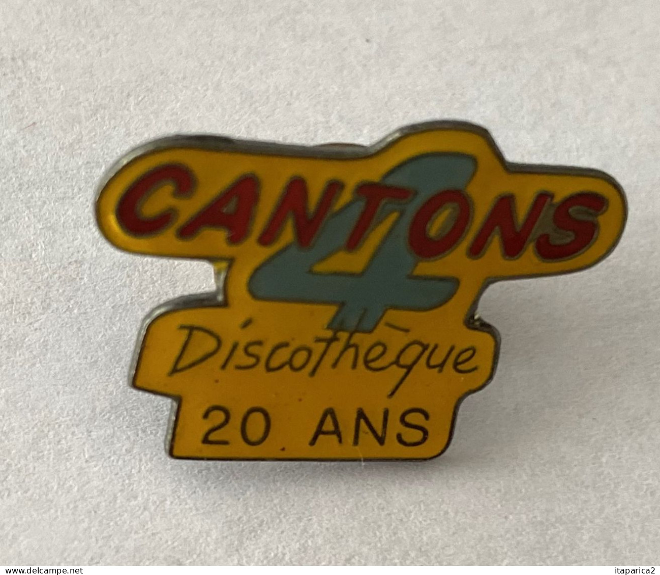 PINS MUSIQUE CANTONS DISCOTHEQUE 20 ANS / 33NAT - Musique