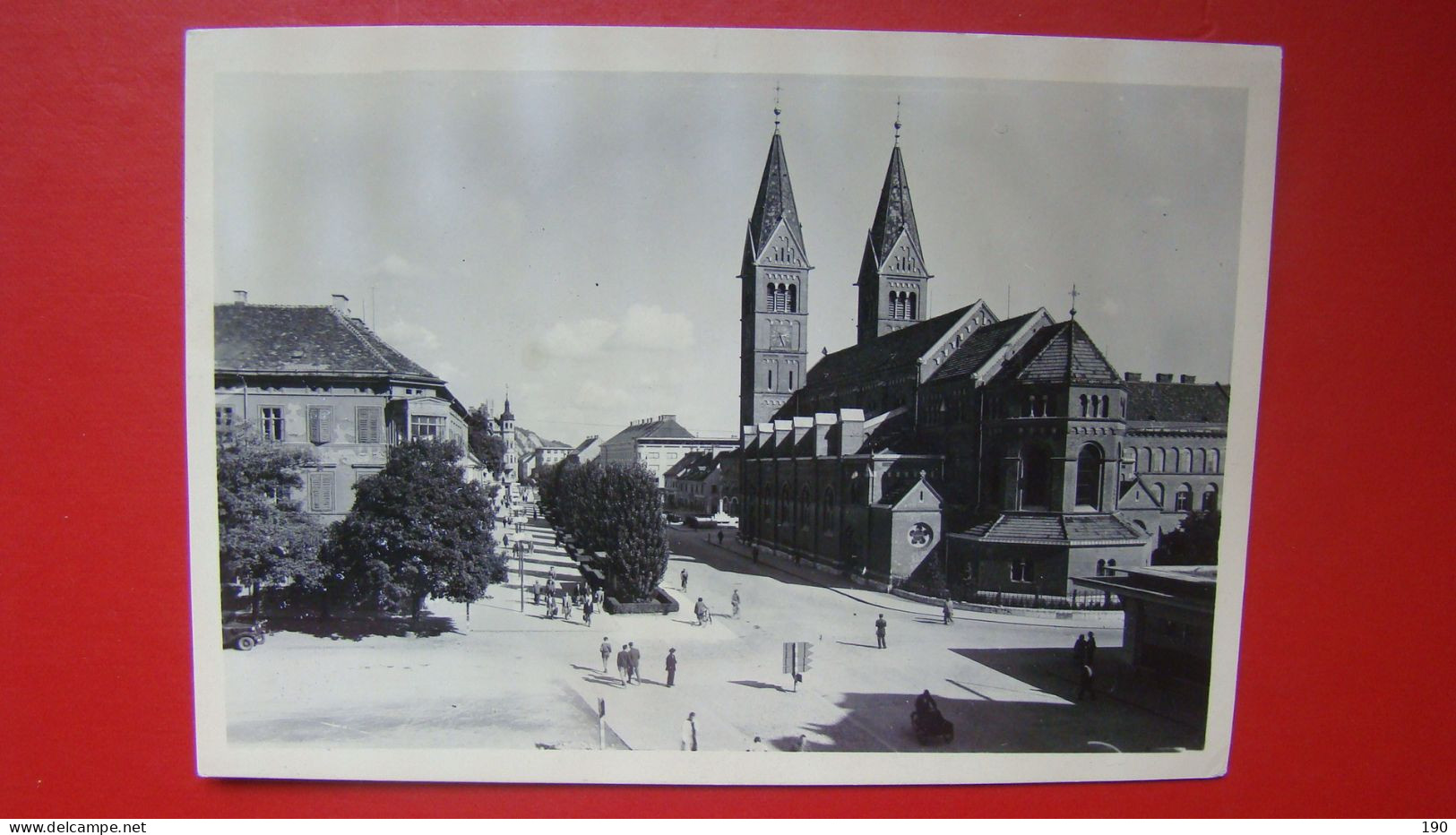 Maribor.Franciskanska Cerkev.Red Cross Stamp - Slovénie