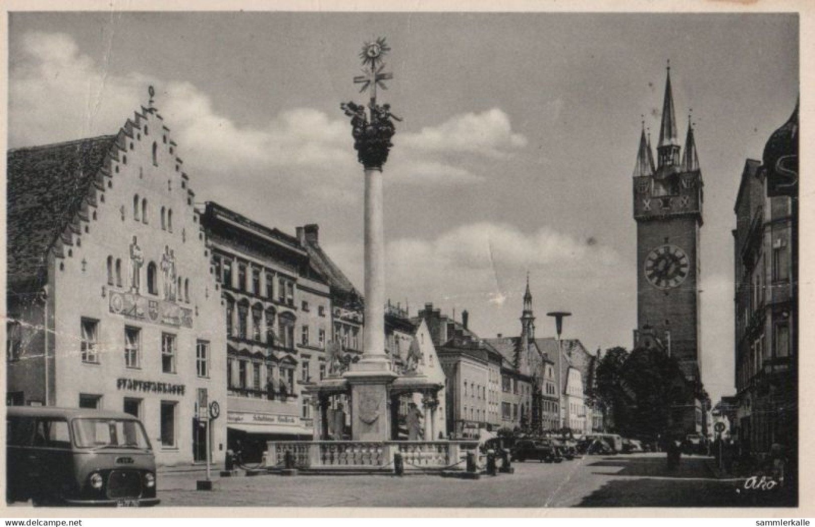 72162 - Straubing - Stadtplatz - 1957 - Straubing