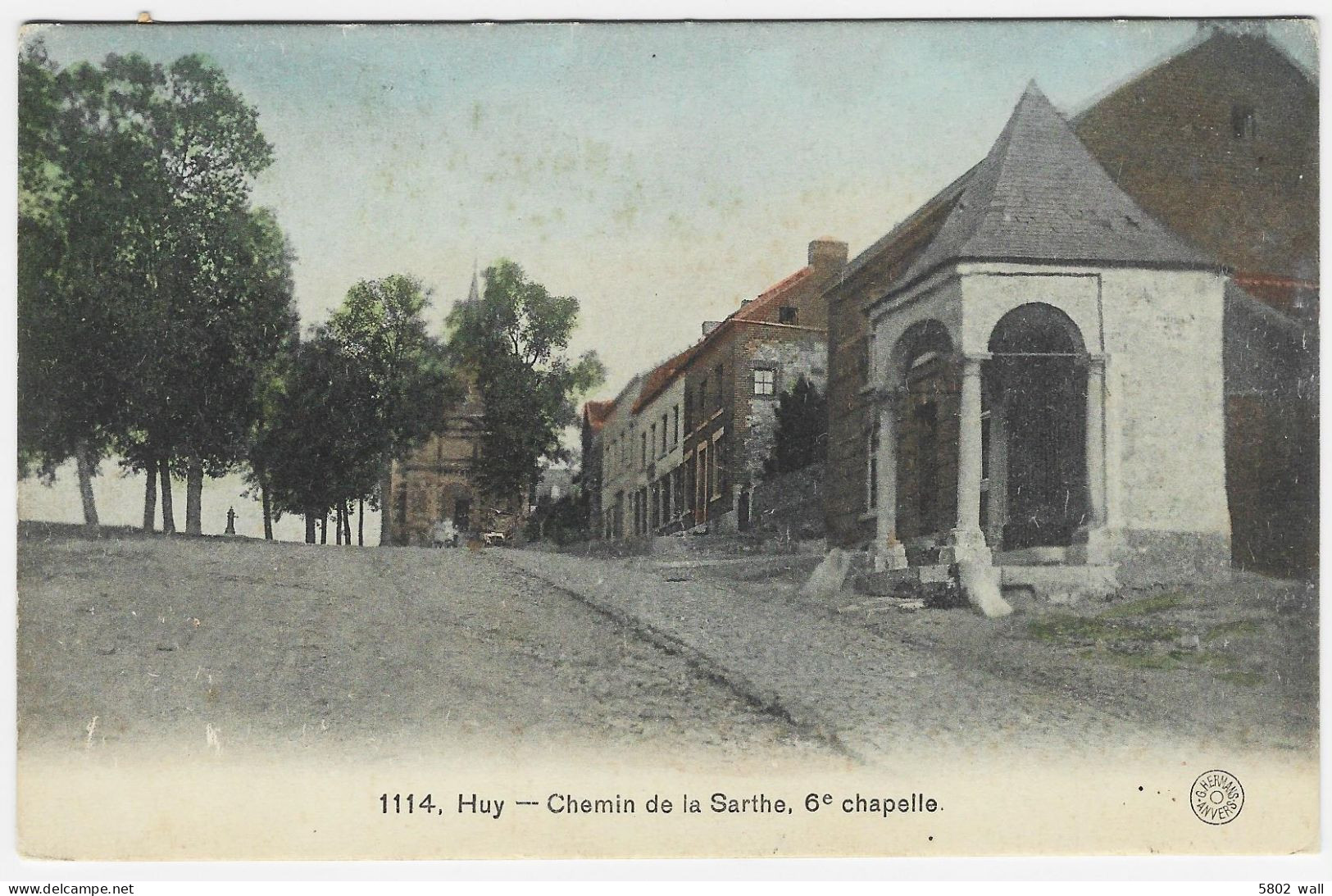 HUY : Chemin De La Sarthe - 6e Chapelle - Petite Animation - 1911 - Huy