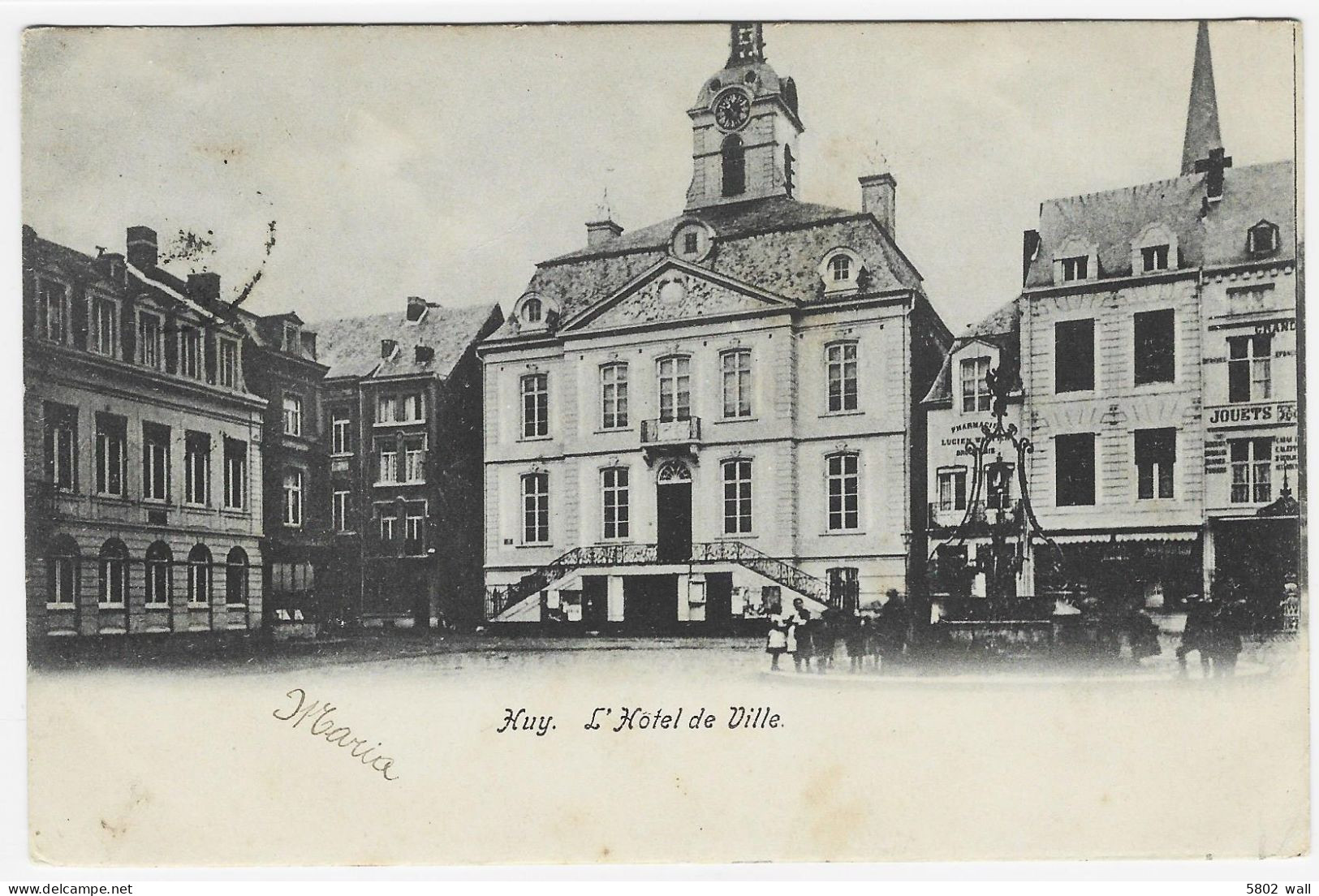 HUY : L'Hôtel De Ville - 1903 - Huy