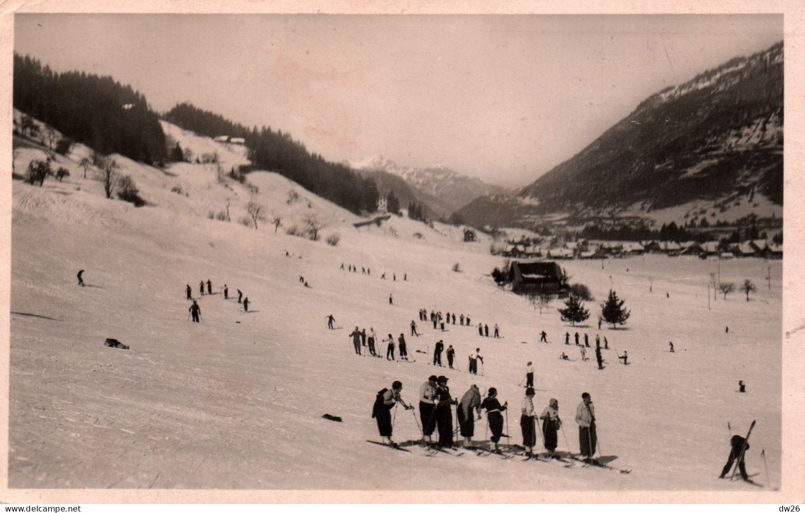 Ski à Morzine (Haute-Savoie) Les Ecoles De Skis - Edition La Cigogne - Winter Sports