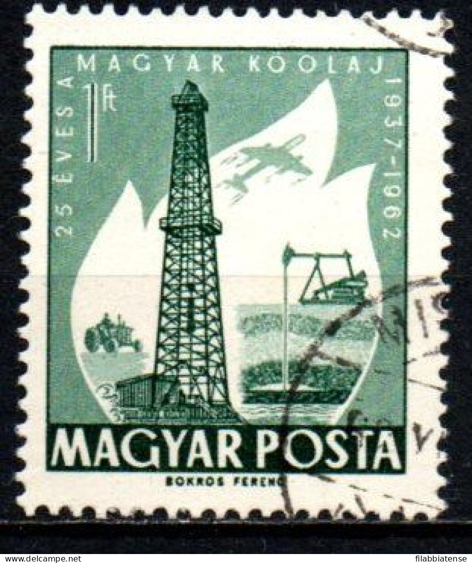 1962 - Ungheria 1523 Ricerche Petrolifere     ------ - Used Stamps