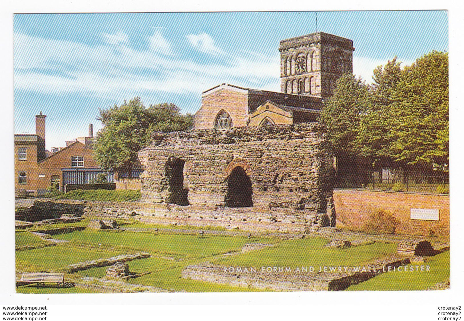 RU Angleterre Leicester Roman Forum And Jewry Wall En 1983 - Leicester