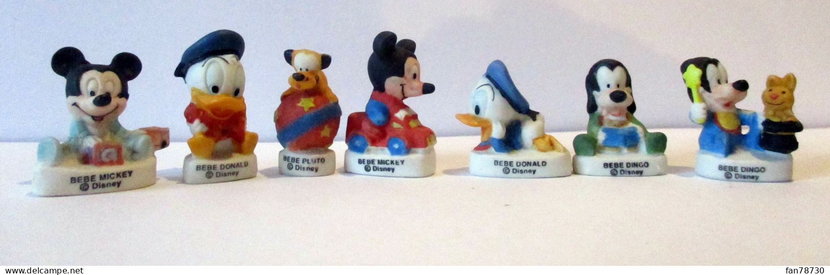 Fèves Mates - Les Bébés De Mickey  X 7/10 - Disney - Frais Du Site Déduits - Disney