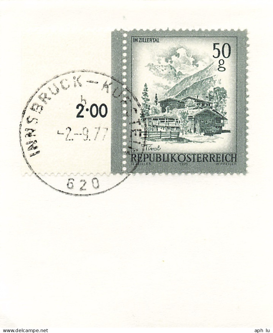 Bahnpost (R.P.O./T.P.O) Innsbruck-Kufstein [Ausschnitt] (BP4181) - Briefe U. Dokumente